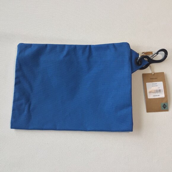 NWT Sperry Large Tote Bag & Pouch Set Canvas Blue & Natural - Picture 11 of 14